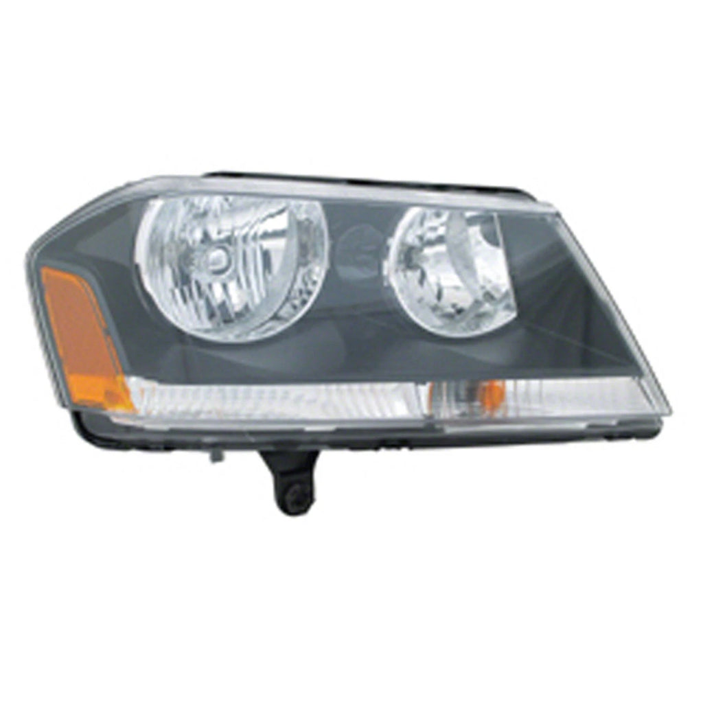 Replacement Passenger Side Head Light Assembly For 2008-2014 Dodge Avenger