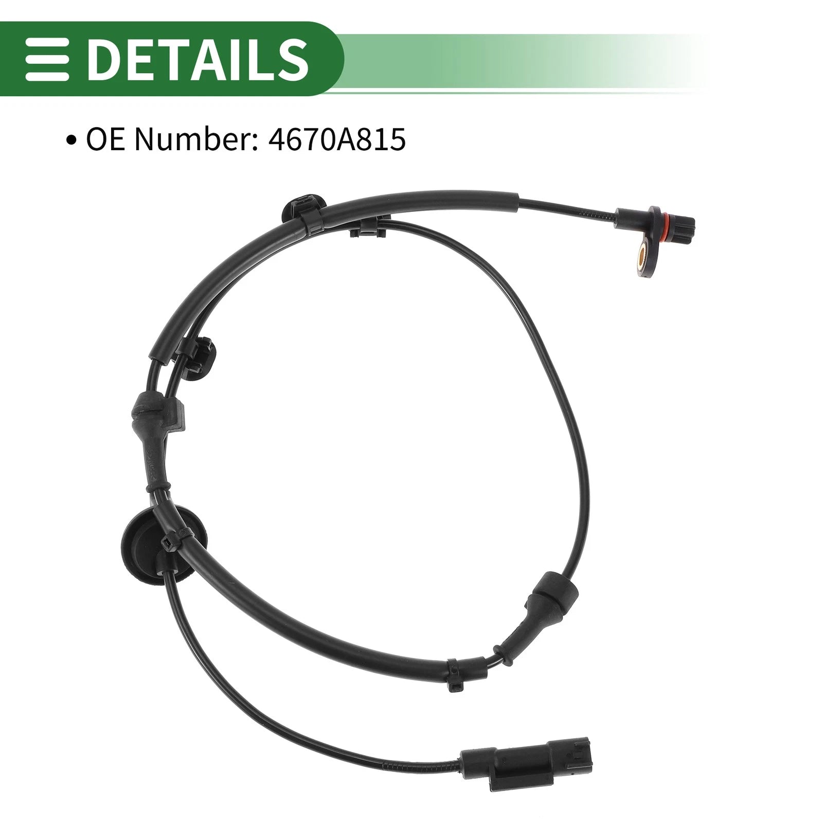 ABS Wheel Speed Sensor No. 4670A815 for Mitsubishi Outlander Sport (2011–2021)