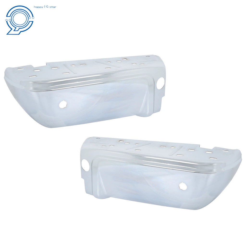 Chrome Rear Bumper Ends for Ford F-250 F-350 (2008-2016)