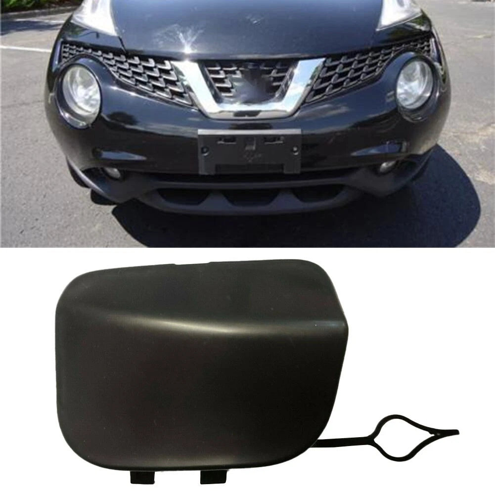 Front Bumper Tow Hook Eye Cap Covers for Nissan Juke (2014–2018) 622A0-BV80A