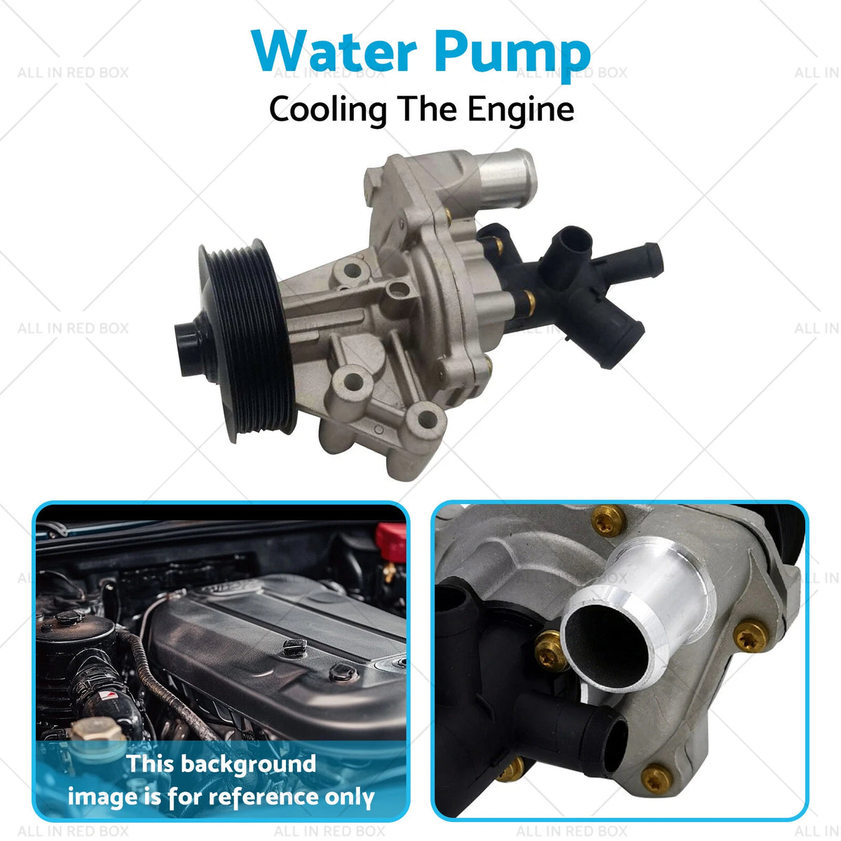 Water Pump for Ford Everest Ranger Mazda BT50 3.2L Diesel (2011–2019) BK3Q-8A-558GD