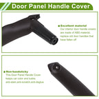 Door Panel Handle Pull Trim Cover for BMW X5 E70 (2007–2013) No. 51416969402 Deep Brown