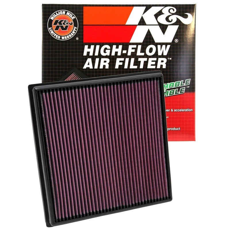 K&N 33-2966 Air Filter for Buick Cascada, Chevrolet Cruze, Verano, SRX (2016–2019)