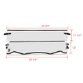 Folding Front Windshield Clear for Kawasaki Teryx 800/Teryx4 (2016–2024)