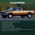 T3 Flange Upgrade Turbo for Dodge Cummins 5.9L (1989–2002)