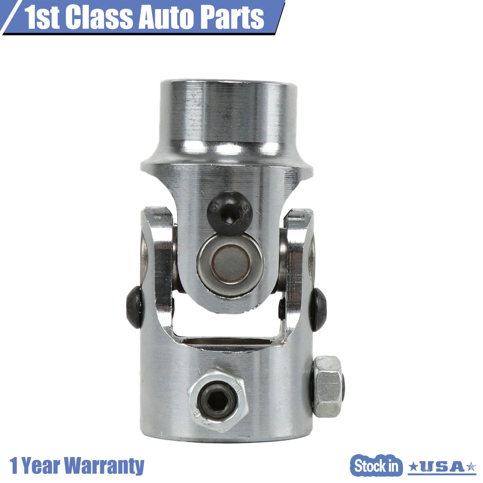 Chrome Steering U Joint for GM Chevy (Hot Street Rod Muscle Car)