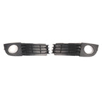 2X Front Lower Fog Light Lamp Cover Bumper Grille for Audi A6 C5 (2002–2005)