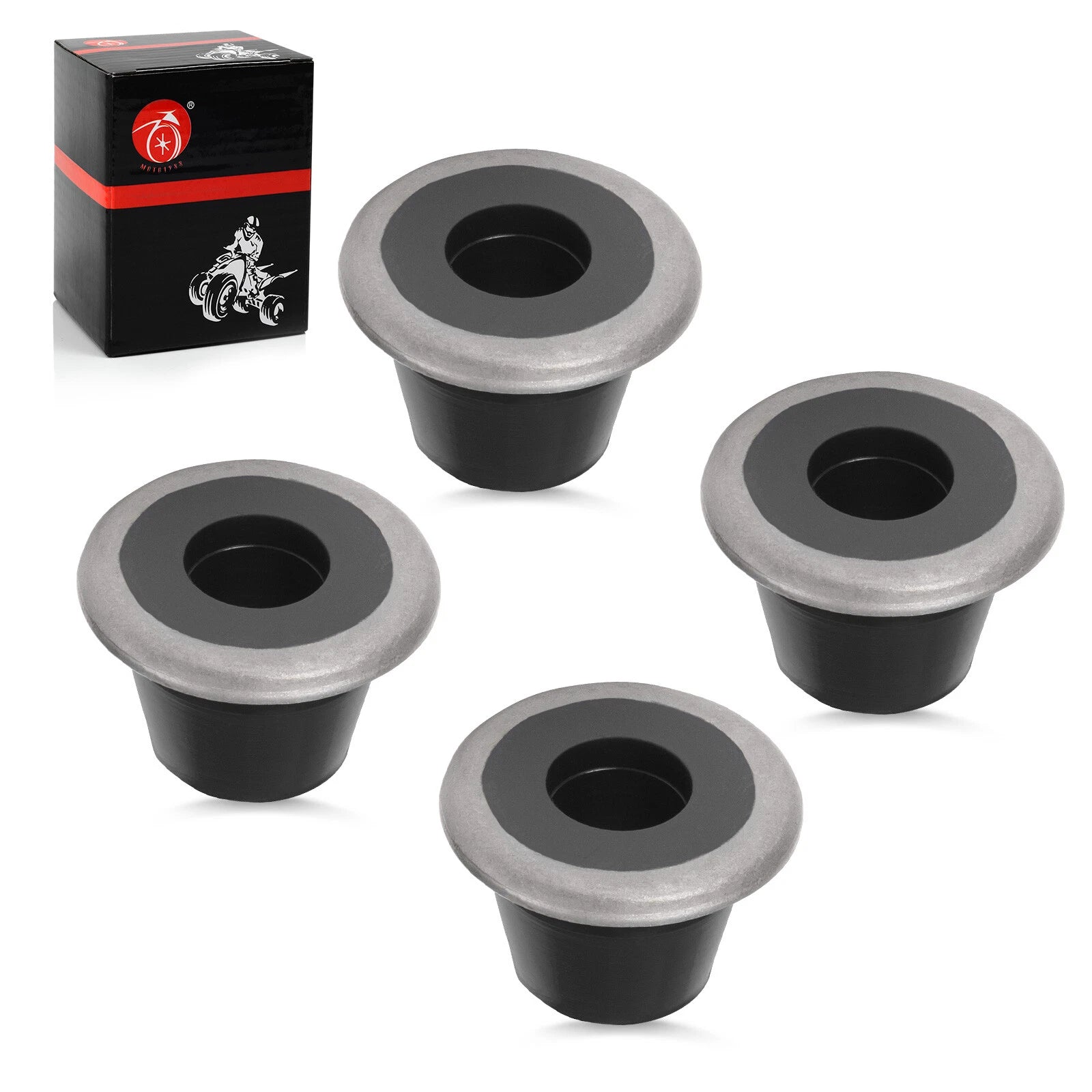 4X Handlebar Rubber Mount Bushings for Honda CRF450R CRF450X CRF450L CRF450RL