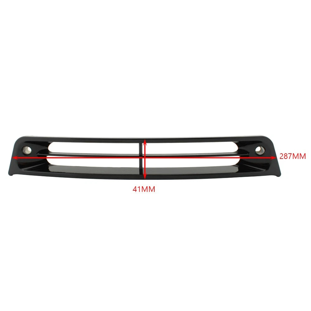 Lower headlight grille vent fairing for Honda Goldwing GL1500 (1988–2000) Black