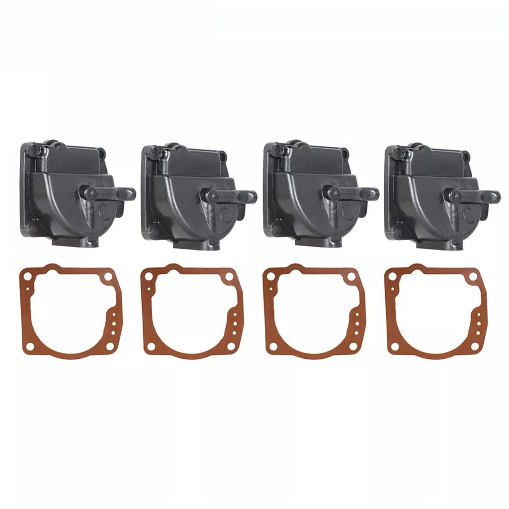 Set of 4 Carburetor Float Bowl Chamber for Johnson Evinrude 433000 0433000
