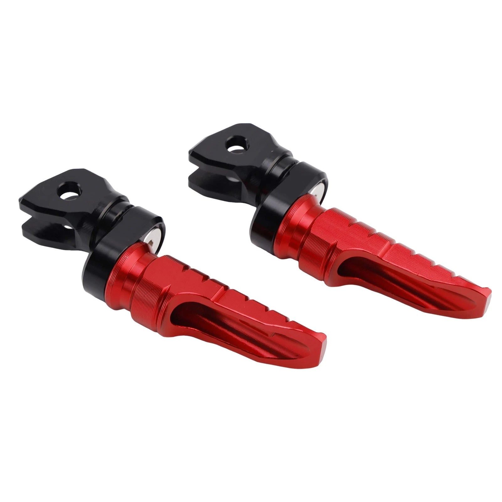 Front Footrests Foot Pegs for Indian FTR1200 (2019–2025) Red
