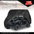 Utility Vehicle Storage Cover for Kawasaki Mule 4000 4010 (2004â2018)