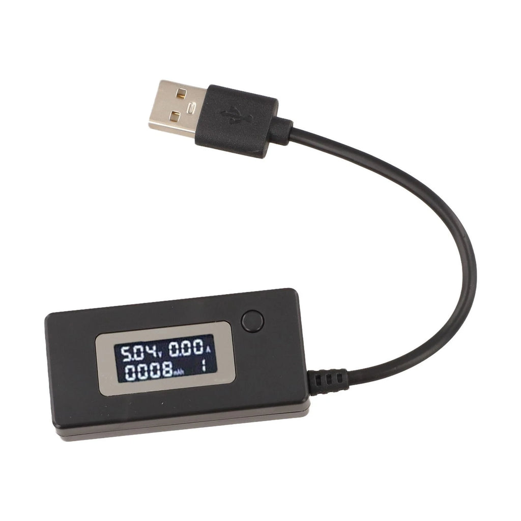 KCX017 USB Voltage Current Meter for Universal Use (LCD Display, 2A1A)