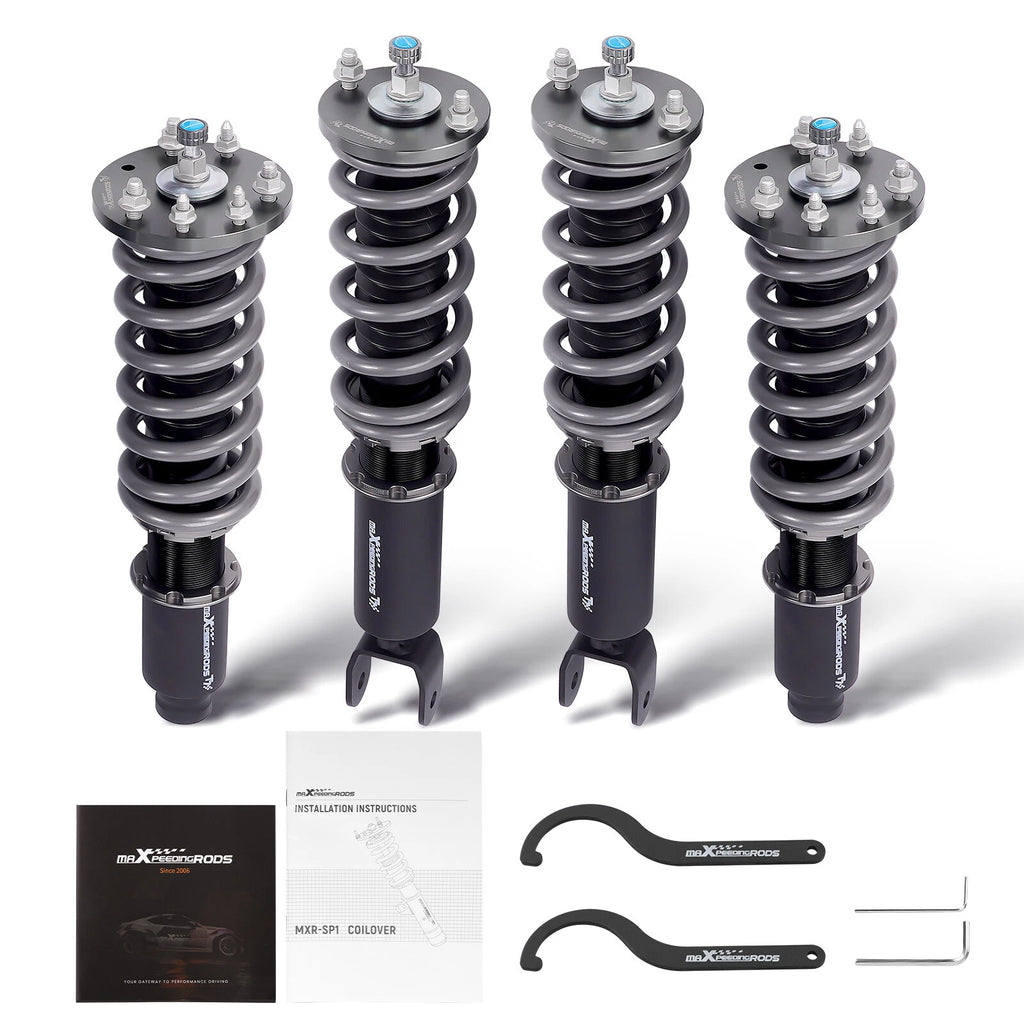 Racing Coilovers Kit with 24-Way Damping for Honda Accord (2008–2012) Acura TSX (2009–2014)