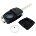 1x ABS Remote Key Shell 4-Button Resistant Grinding for Hyundai Sonata