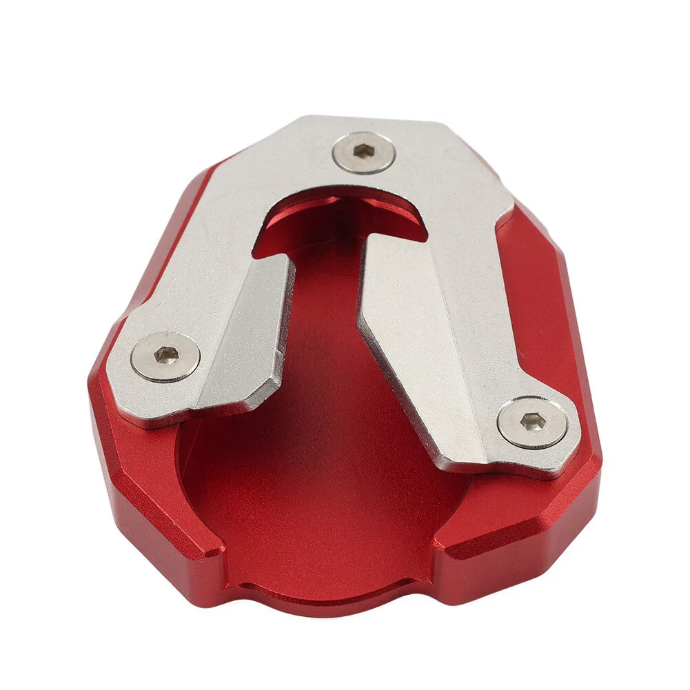Red Kickstand Foot Extension Side Stand Enlarger for Tiger 900 RALLY GT (2020-2023)