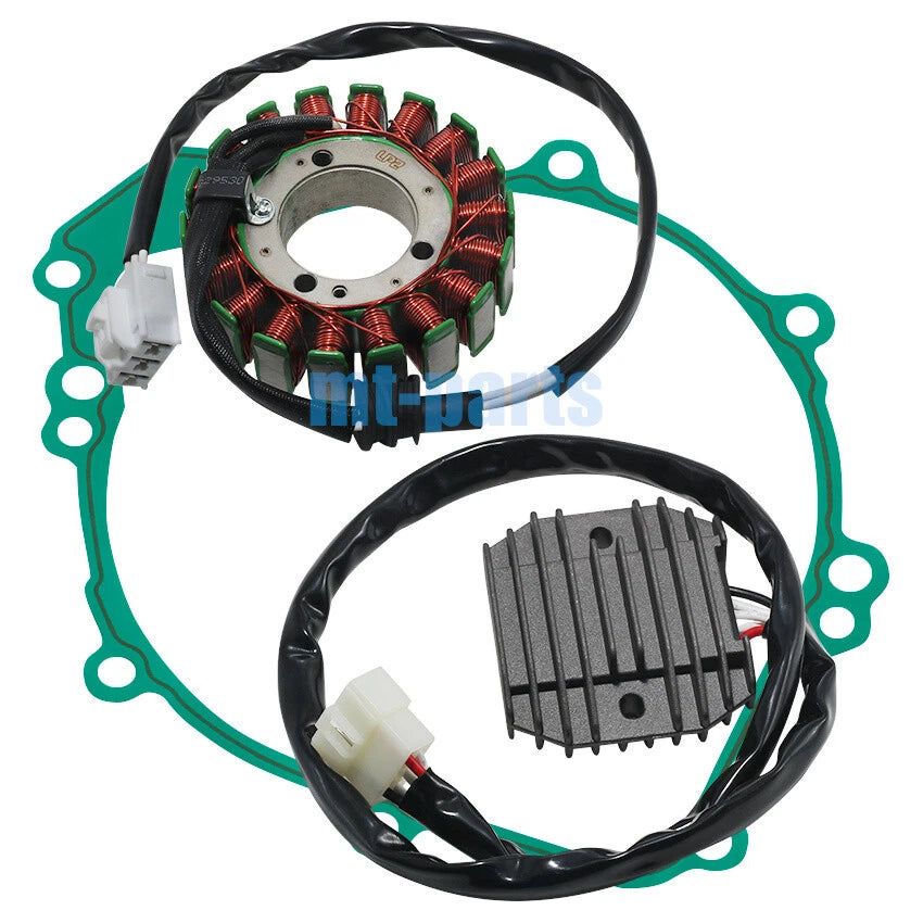 Stator Coil, Regulator Rectifier, Gasket for Yamaha FZ1 FZS1000 (2001–2005)