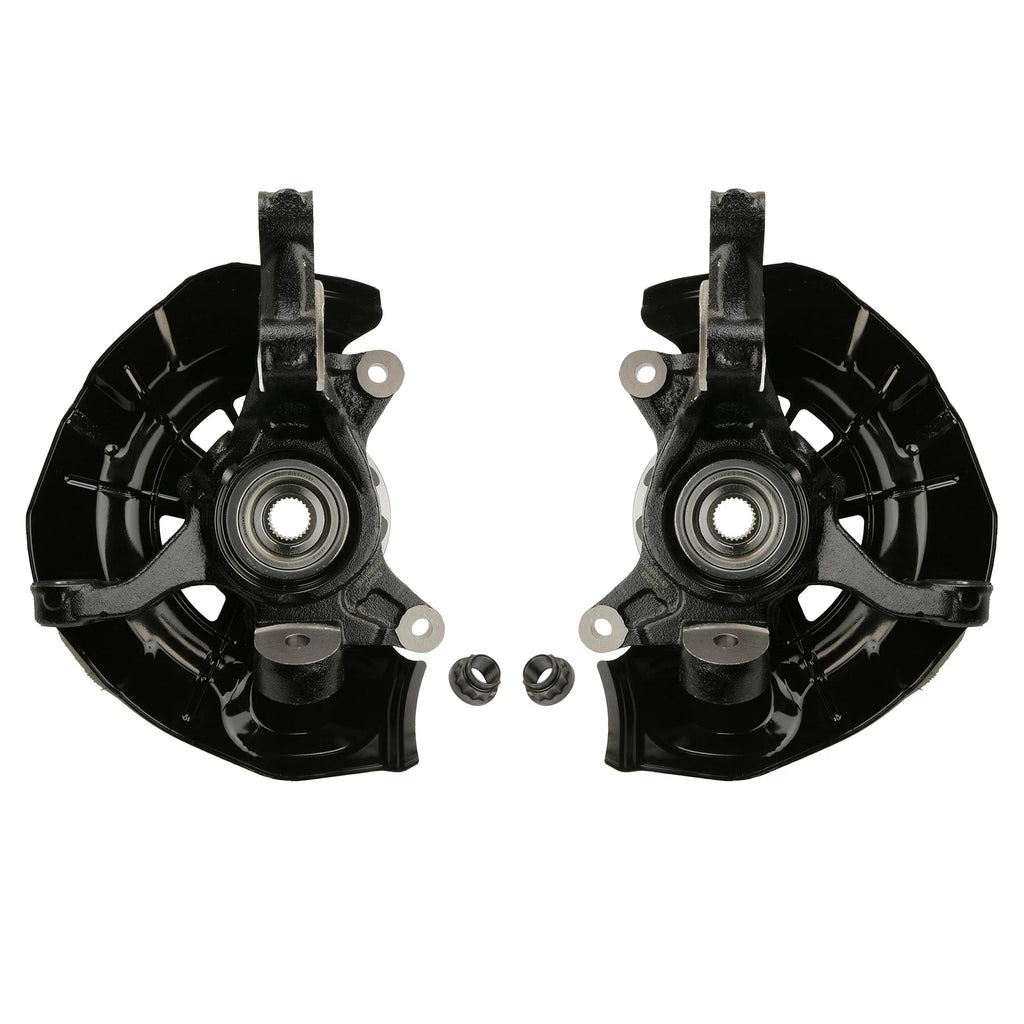 2X Front Steering Knuckle & Wheel Bearing Hub Assembly for Toyota Camry (2002–2006)