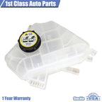 Radiator Overflow Bottle Tank with Cap for Ford Fiesta (2001–2003)