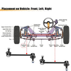 2pcs Front Stabilizer Sway Bar End Links for Ford Fusion (2011–2012) No.K750415