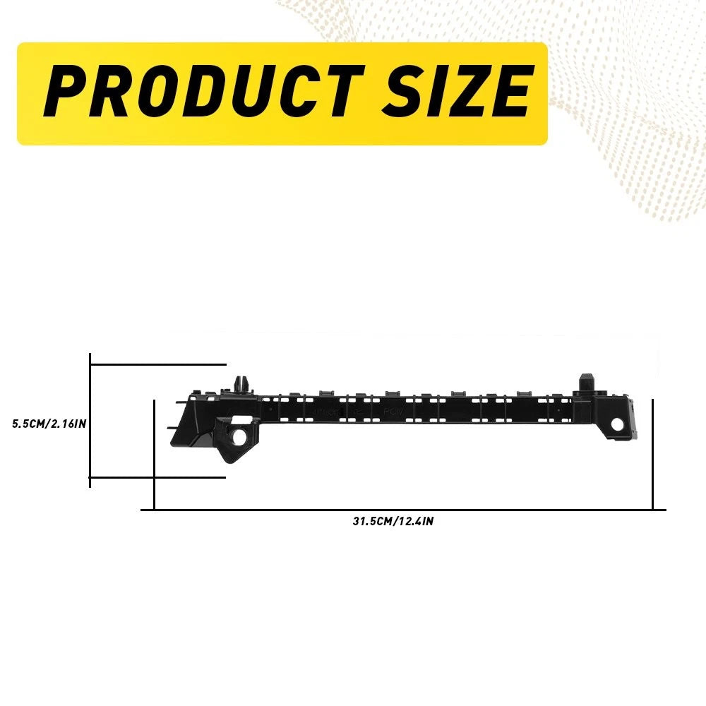 2X Front Bumper Brackets Assembly for Subaru Impreza (2008–2011)