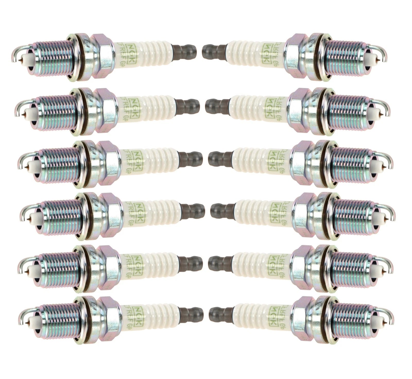 Set of 12 G-Power Platinum Spark Plugs NGK for BMW E31 E32 (1989–1994)