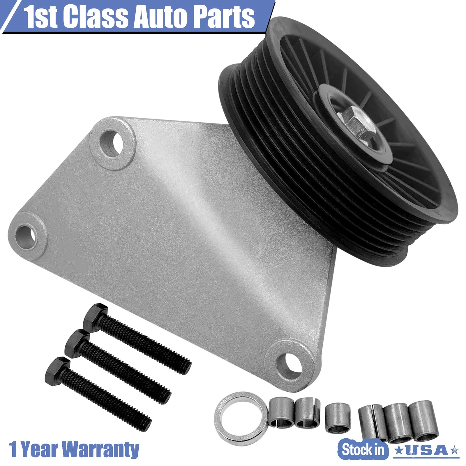 Air Conditioning Bypass Pulley for Lincoln Town Car (1991–1993)