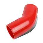 2.5" 200PSI 45 Degree Elbow Turbo Intake Piping Silicone Coupler Hose