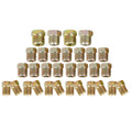 35PC Tube Brake Line Fitting Nuts Kit for Inverted Flares (Universal)