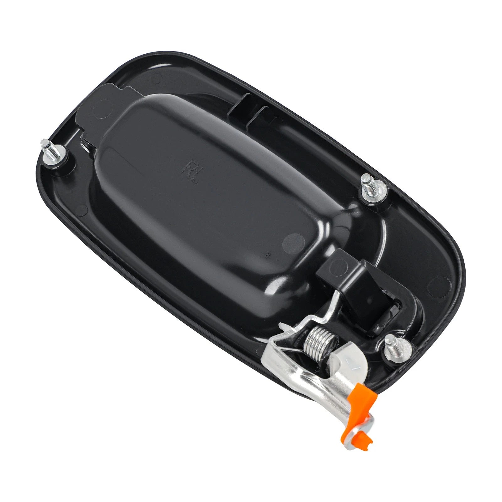 Outer Door Handle Rear Driver Side for GMC Sierra 1500 HD (2001–2007) Black