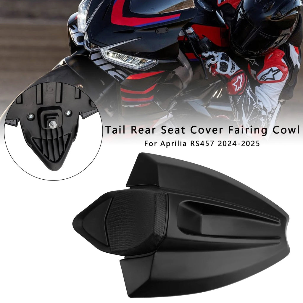 Tail Rear Seat Cover Fairing Cowl for Aprilia RS 457 (2024–2026) Matt Black