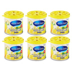 Set of 6 My Shaldan 80g Lemon Gel Air Fresheners for Universal Use
