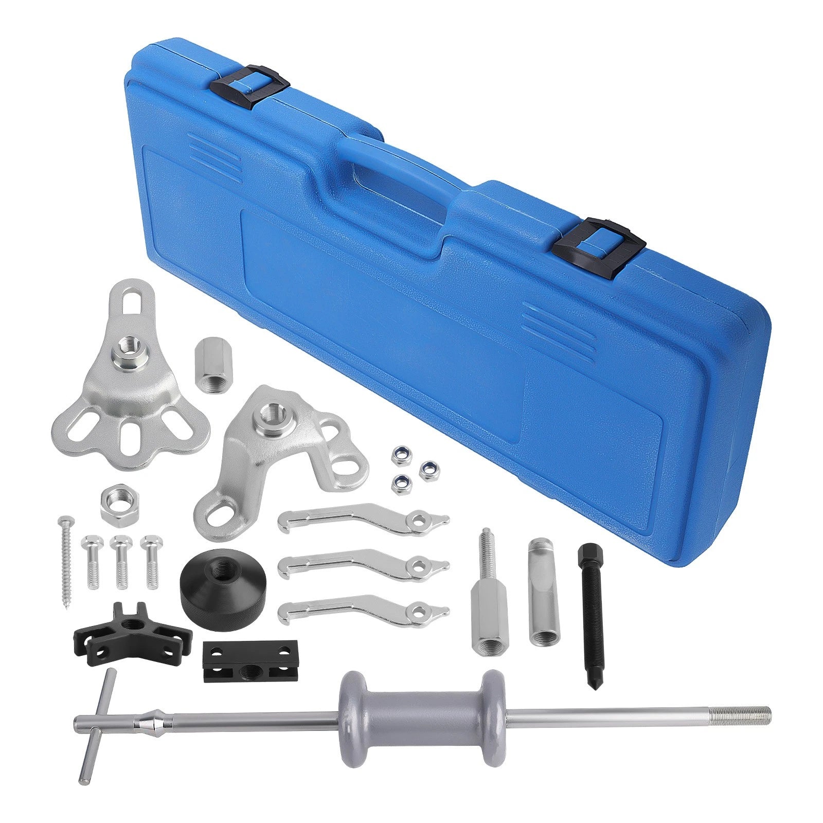Slide Hammer Dent Puller Tool Kit for Universal Vehicles (Set of 4)
