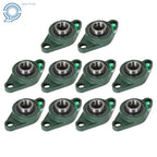 10 Pack Pillow Block Flange Bearing UCFL205-16 for (1" Bore)