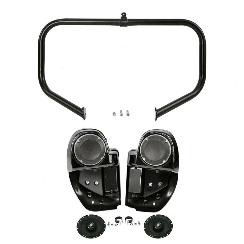 Lower Vented Fairings with 6.5" Speakers for Harley Road Glide (2014–2024)