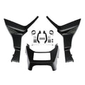 Vivid Black Side Fairings Chin Spoilers for Harley Road Glide (2017–2024)