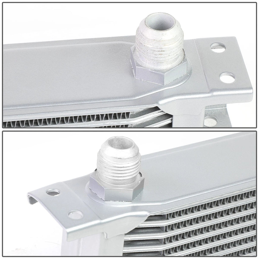 10-Row T6061 Aluminum Transmission/Coolant/Engine Oil Cooler