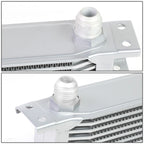 10-Row T6061 Aluminum Transmission/Coolant/Engine Oil Cooler