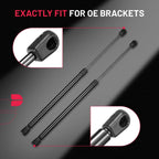 Set of 2 Gas Struts for Leer Camper Shell Window (20")