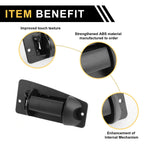 Front Right Exterior Door Handle for Chevrolet Silverado 2500 (1999–2004) Black