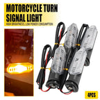 4X Turn Signal Lights for Honda CB400F NC700 CBR500R (2012–2016)