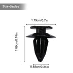 10 x Door Panel Retainer Rear Door Panel Trim Clip for Mercedes Benz