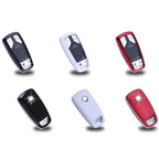 Anti-Scratch Red Hard ABS Remote Key Case for Audi (2017-2024)