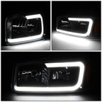 LED DRL Headlight for GMC Yukon XL Sierra Denali (2000–2007)