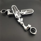 Adjustable FootPeg for Triumph Rocket/Suzuki (1-1/2" Chrome)