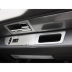 Brushed Stainless Door Arm Control Trim for 2010-2014 Ford F-150 Raptor