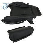 Leather Seat Cover for Mercedes Benz C300 (2015–2021) Driver Bottom Black