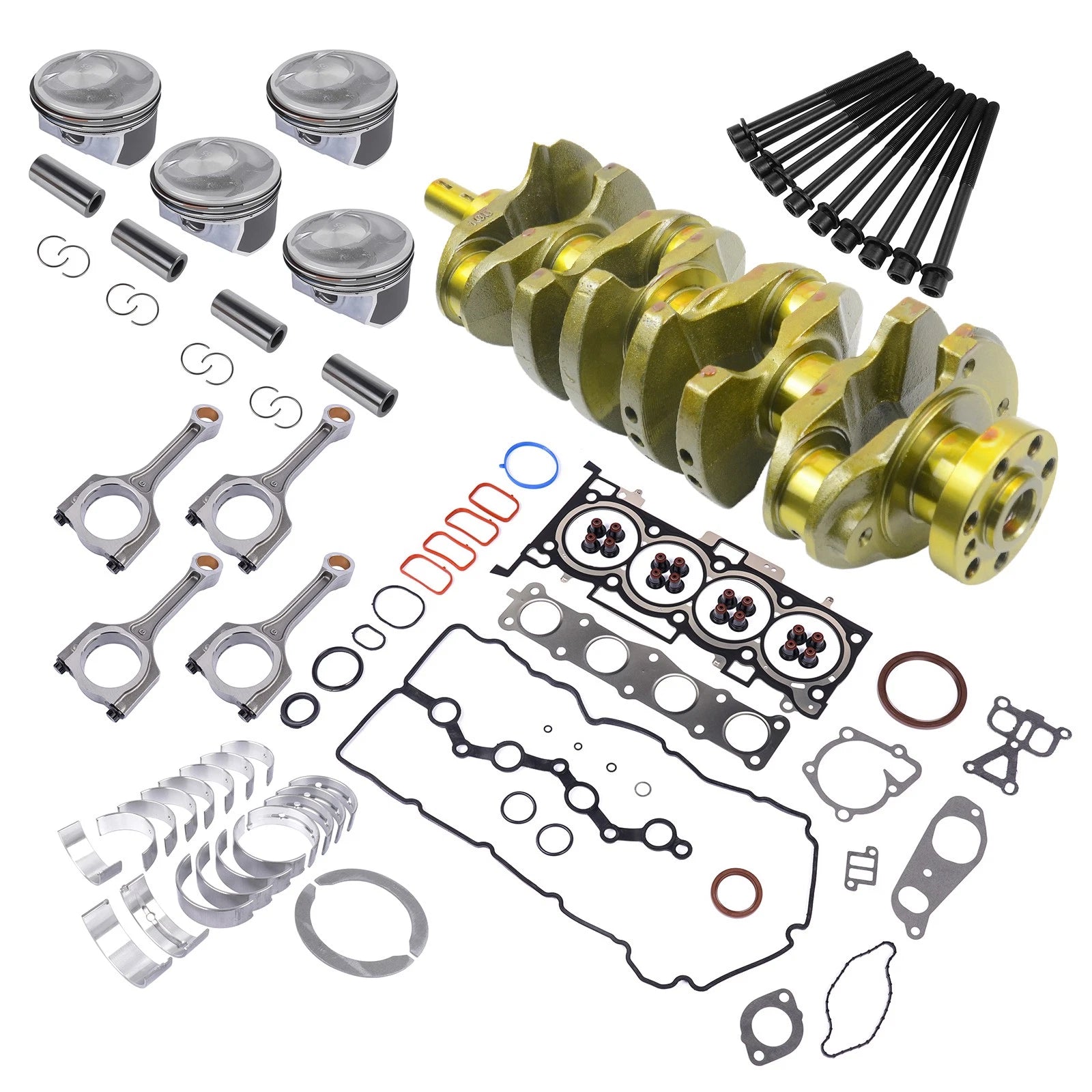 Engine Rebuild Overhaul Kit for Kia Sorento, Hyundai Santa Fe Sport (2013–2019)