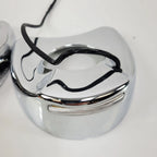 Chrome Illuminated Mirror Housing for Harley Street Glide (2014–2023)