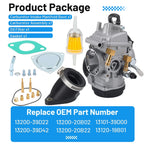 Carburetor & Intake Manifold Boot for Suzuki KingQuad 300 4x4 (1999–2002)